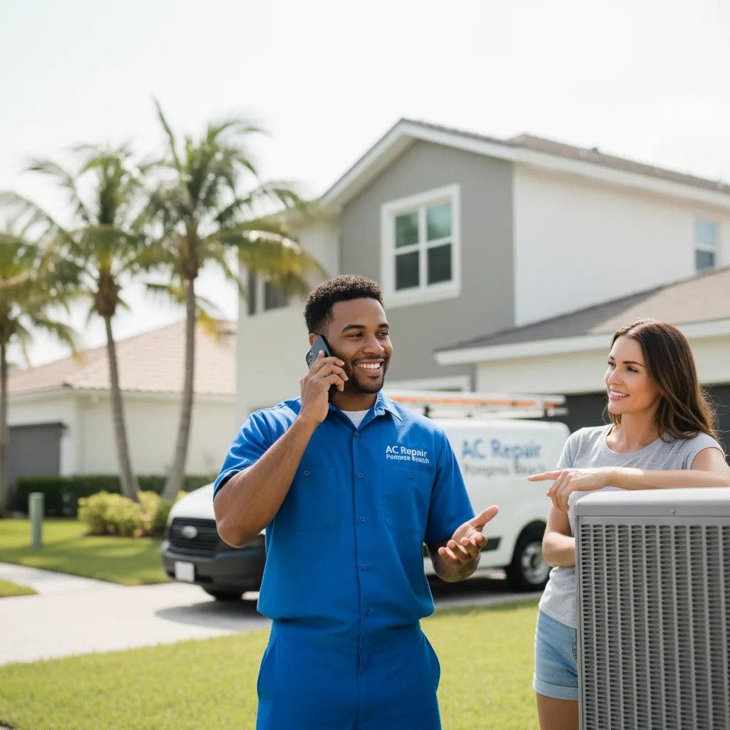 AC Repair Pompano Beach customer support in Universal City